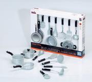 Zabawki AGD - Klein Zestaw naczyń i akcesoriów kuchennych WMF 9428 - miniaturka - grafika 1