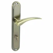 Klamki - Klamka CAPRI M3 WC72 brąz grafiatto - miniaturka - grafika 1