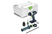 Wiertarko-wkrętarki akumulatorowe - Festool QUADRIVE TPC 18/4 I-Basic 575604 - miniaturka - grafika 1