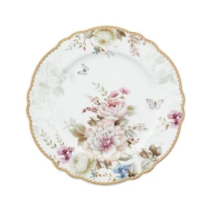 Talerzyk deserowy porcelanowy 20 cm ISABELLE - Talerze - miniaturka - grafika 1