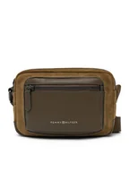 Nerki - Tommy Hilfiger Saszetka Th Casual Suede Camera Bag AM0AM13231 Zielony - miniaturka - grafika 1