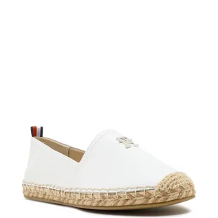 Espadryle damskie - Tommy Hilfiger Skórzane espadryle - grafika 1