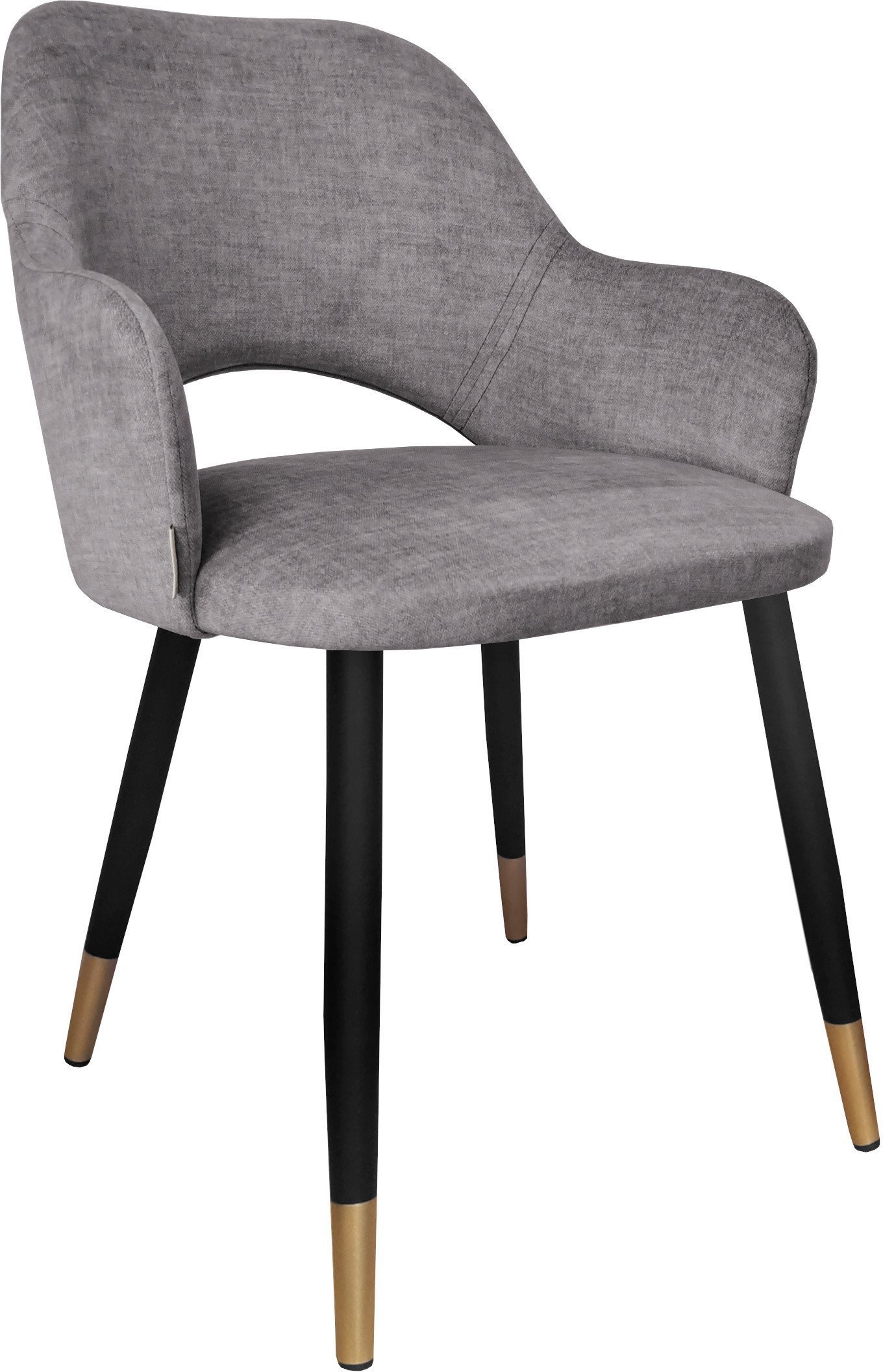 Krzesło Milano noga czarna/złota Vogue 15