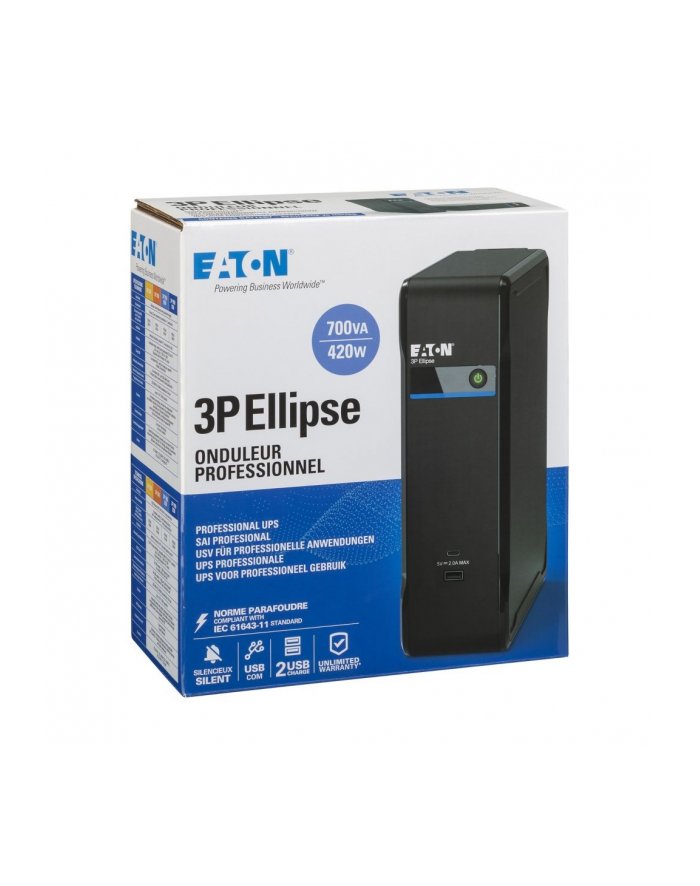 eaton Zasilacz awaryjny 3P Ellipse 700 USB IEC 3P700UI