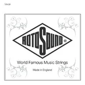Struny gitarowe  - Rotosound Electric and Acoustic Guitar Strings Single Strings .011"/0,28mm plain NP011 - miniaturka - grafika 1