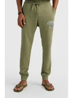Spodnie sportowe damskie - O'Neill Spodnie dresowe "Surf State" w kolorze zielonym - miniaturka - grafika 1