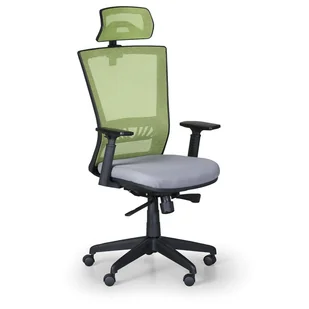 Fotel biurowy, krzesło biurowe B2B Partner Krzesło biurowe ALMERE, zielone/czarne 8926AS/305-6/1062-3 - Fotele i krzesła biurowe - miniaturka - grafika 1
