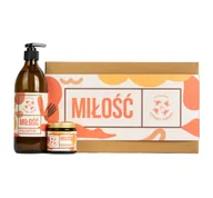 Mydła - Zestaw Miłość: Świeca do masażu + Mydło w płynie - miniaturka - grafika 1