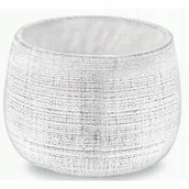 Donice - Doniczka Betonowa Na Kwiaty Wzór 17 Cm Szara - miniaturka - grafika 1