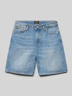 Szorty jeansowe o luźnym kroju z wpuszczanymi kieszeniami model ‘TONY’ - Spodnie i spodenki dla chłopców Szorty jeansowe o luźnym kroju z wpuszczanymi kieszeniami model ‘TONY’ - Spodnie i spodenki dla chłopców - miniaturka - grafika 1