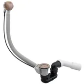 Syfony - Omnires CGS Syfon wannowy, wykończenia brąz antyczny TK104-1.25 BR TK104-1.25BR - miniaturka - grafika 1