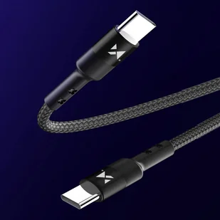 Wozinsky kabel przewód USB Typ C - USB Typ C Power Delivery 18W 2m czarny (WUC-PD-CC2B) - Kable USB - miniaturka - grafika 14