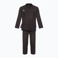 Kimona, stroje i obuwie - GI do brazylijskiego jiu-jitsu adidas Challenge 2.0 black/gradient blue - miniaturka - grafika 1