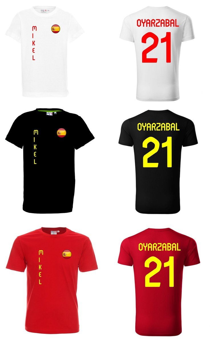 EURO 2024 Koszulka HISZPANIA MIKEL OYARZABAL 21 jr
