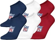 Kimona, stroje i obuwie - NFL Unisex Shield 6pk skarpety sportowe (6 sztuk) - miniaturka - grafika 1
