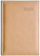 Kalendarze - Kalendarz naucz. 2024/2025 A5 tyg. Vivella beż - Wokół Nas - miniaturka - grafika 1