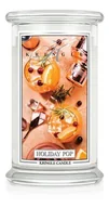 Świece - Kringle Candle Duża Świeca Zapachowa Z Dwoma Knotami Holiday Pop 623G - miniaturka - grafika 1