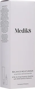 Medik8 Balance krem nawilżający z aktywatorem kwasu glikolowego 50ml - Kremy do twarzy - miniaturka - grafika 1