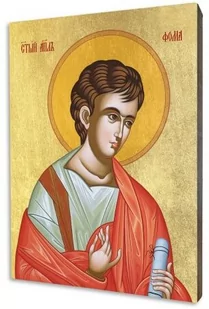 Ikona św. Tomasz - Ikony i obrazy sakralne - miniaturka - grafika 1