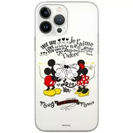Etui i futerały do telefonów - Etui Disney dedykowane do Huawei P30, wzór: Mickey i Minnie 005 Etui częściowo przeźroczyste, oryginalne i oficjalnie licencjonowane - miniaturka - grafika 1