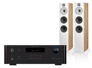 Rotel RA-1572 MkII (czarny) + 603 S3 (dąb) - Zestawy stereo - miniaturka - grafika 1