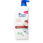 Szampony do włosów - Head & Shoulders Clarify&Shine Apple Cider szampon przeciwłupieżowy 800 ml - miniaturka - grafika 1