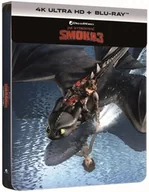Pozostałe filmy DVD - Jak wytresować smoka 3 Steelbook UHD Płyta DVD) - miniaturka - grafika 1