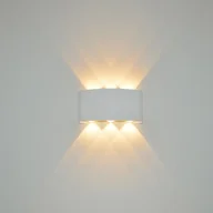 Lampy ogrodowe - Szeroki kinkiet zewnętrzny LED 3000K OWL-6650-4-WH-3K z serii ORTELO (｡◕‿◕｡) 20% RABATU z kodem BON20  W KOSZYKU! WIDZIAŁEŚ LEPSZĄ OFERTĘ? NAPISZ MAILA LUB ZADZWOŃ SKLEP@KAJA.COM.PL (｡◕‿◕｡) OFICJALNY DYSTRYBUTOR (｡◕‿◕｡) 30 LAT NA RYNKU (｡◕‿◕｡) - miniaturka - grafika 1