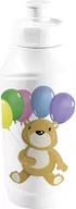 Bidony dla dzieci - Bidon butelka z ustnikiem dla dzieci Eddie Ambition miś z balonami 375 ml - miniaturka - grafika 1