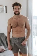 Majtki męskie - Jednokolorowe bokserki męskie MXC 126 - miniaturka - grafika 1