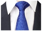 Krawaty i muchy męskie - MIKROFIBRA Krawat Ślubny Ślub Wesele CHABROWY g166 - miniaturka - grafika 1