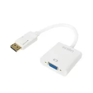 Adaptery i przejściówki - LogiLink Adapter CV0059B DisplayPort 1.2 do VGA Active Type CV0059B - miniaturka - grafika 1