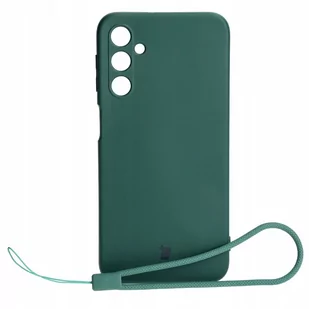 Bizon Etui Case Silicone do Samsung Galaxy A24 4G, ciemnozielone - Etui i futerały do telefonów - miniaturka - grafika 1