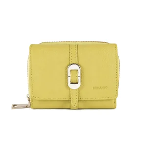 Portfel damski skórzany elegancki poręczny RFID - jasnozielony - Portfele - miniaturka - grafika 1