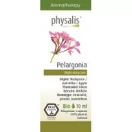 Aromaterapia - PHYSALIS (olejki eteryczne, soki) OLEJEK ETERYCZNY PELARGONIA (GERANIUM) ECO 10 ml - - miniaturka - grafika 1