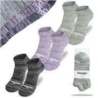 Skarpetki męskie - Wrangler Skarpety Męskie Stopki Bawełniane 3 pary Rozmiar 39/42 - miniaturka - grafika 1