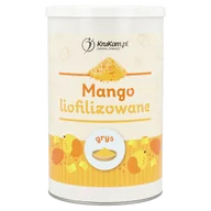 Owoce świeże i suszone - Mango liofilizowane grys 50g - miniaturka - grafika 1