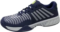 Moda i Uroda OUTLET - K-Swiss Performance Męskie buty tenisowe Express Light 3, Peacoat/Gray Violet/Lime Green, 42,5 EU, Peacoat Gray Violet Lime Green, 42.5 EU - miniaturka - grafika 1