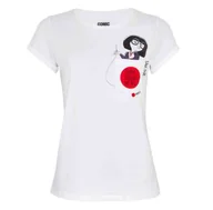 Koszulki i topy damskie - Koszulka Disney T-shirt Biała Edna Mode S - miniaturka - grafika 1