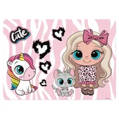 Podkładki na biurko - Derform Podkładka laminowana Best Friends 10 - miniaturka - grafika 1