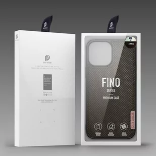 Dux Ducis Fino etui pokrowiec pokryty nylonowym materiałem iPhone 13 mini zielony - Etui i futerały do telefonów - miniaturka - grafika 5