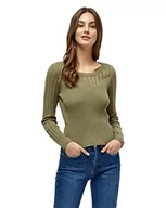 Swetry damskie - Desires Sweter damski Halia, 3975 Syrenka Zielony, XXL - miniaturka - grafika 1