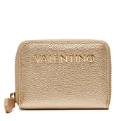 Portfele - Mały Portfel Damski Valentino Divina VPS1R4139G Złoty - miniaturka - grafika 1