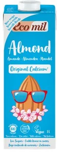 ECOMIL NAPÓJ MIGDAŁOWY CLASSIC Z WAPNIEM BIO 1l - ECOMIL 8428532230191 - Napoje roślinne - miniaturka - grafika 2