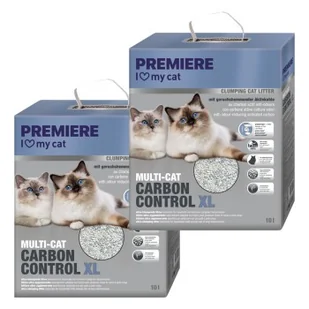 PREMIERE Multi-Cat XL Żwirek zbrylający 2x10 l - Żwirek dla kotów - miniaturka - grafika 1