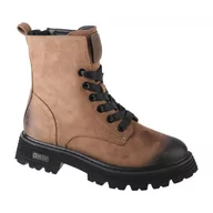 Botki damskie - Buty Big Star Hiking Boots W KK274504 brązowe czarne - miniaturka - grafika 1