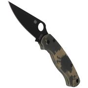 Noże - Spyderco - Nóż składany Para Military™ 2 G-10 Digital Camo / Black Blade - C81GPCMOBK2 - miniaturka - grafika 1