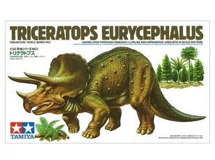 Triceratops Eurycephalus 1:35 Tamiya 60201 - Modele do sklejania - miniaturka - grafika 1