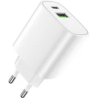 Ładowarki do telefonów - Ładowarka sieciowa FOREVER LS-04 20W Biały - miniaturka - grafika 1