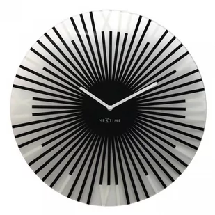Nextime Zegar ścienny Sticks czarny 8175 ZW - Zegary - miniaturka - grafika 1